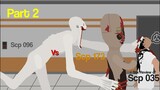 Scp-096 Vs Scp-173 Part 2 + Scp 035 Stk | Stick Nodes Animation | Jullianyuan21