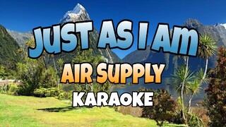 Just As I Am - Air Supply (KARAOKE)