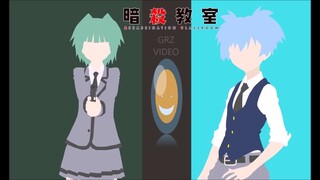 Assassination classroom op 1  nagisa & kayano version with English Lyrics