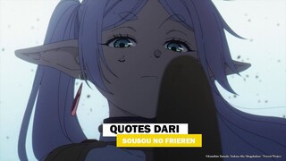 QUOTES YANG ADA DI ANIME SOUSOU NO FRIEREN