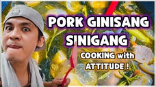 PORK SINIGANG GINISA | TUTORIAL with ATTITUDE🤣 #xbadboy