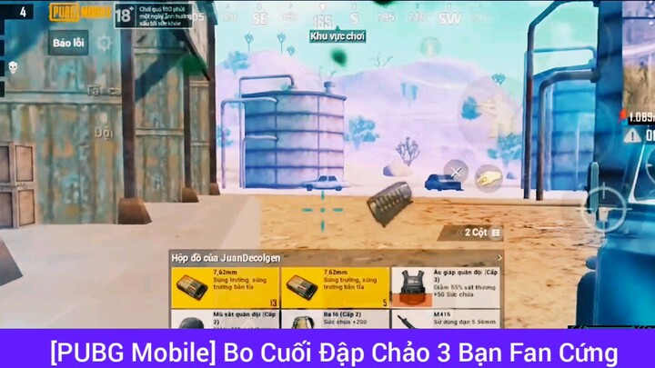 Bo cuối đập chảo 3 bạn fan cứng