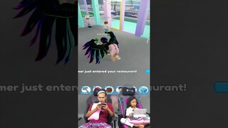 TAMU VVIP DI RESTORAN LEIKA #robloxindonesia #roblox #leika #leikagaming #viral #shorts #gaming