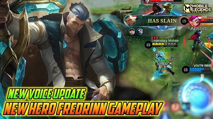 Fredrinn Mobile Legends , Next New Hero Fredrinn Gameplay - Mobile Legends Bang Bang