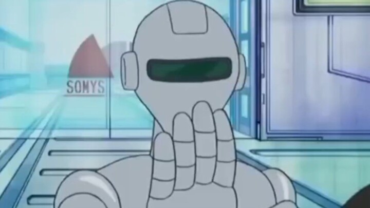 robot Doraemon sedang tidur