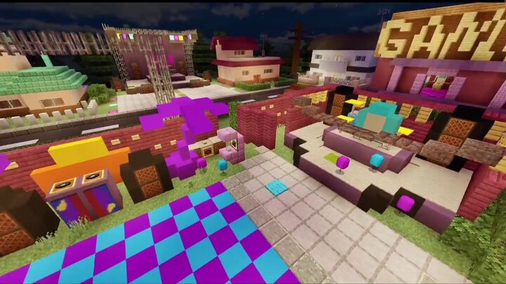 [Took two years] Restore the entire PVZ2 map in MC! (Only the main line, not including secret realms