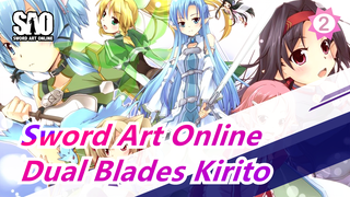 [Sword Art Online] Adegan Keren Ikonik, Rasakan Pesta Visual Dual Blades Kirito_2