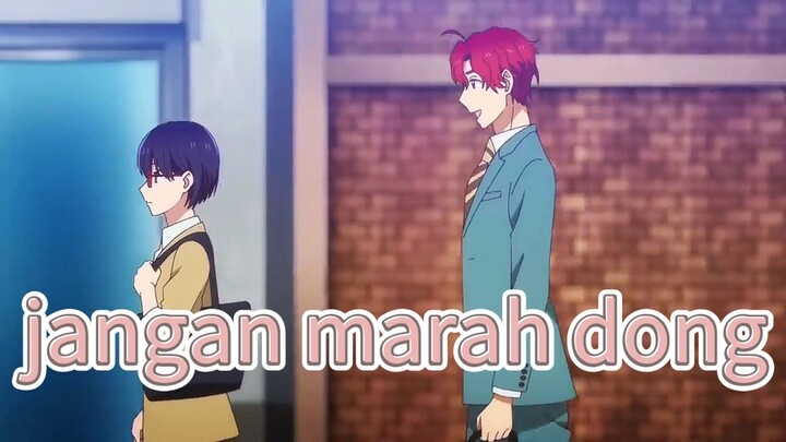 ayang lagi ngambek nih...