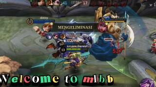 welcome to mlbb my favorit Hero moskov seneng banget klw udh pake ni hero