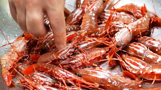 อาหารเมืองนิวยอร์ก - กุ้งทอดและนมสด Park Asia Brooklyn Seafood NYC