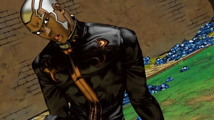 The encounter dialogues between the bosses in JoJo