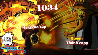 [Phân tích OP 1034]. Sanji phát huy 100% bộ Gen, Haki cao cấp! Sức mạnh Khoa Học!