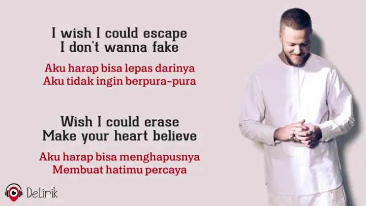 Bad Liar - Imagine Dragons (Lyrics video dan terjemahan)