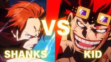 ONE PIECE - SHANKS vs KID [AMV]