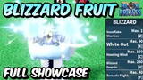 NEW Blizzard Fruit FULL SHOWCASE! | Blox Fruits Blizzard Fruit Full Showcase & Review