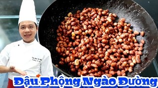 Cách làm Đậu Phộng Ngào Đường siêu ngon || đặc biệt giữ được độ giòn rất lâu