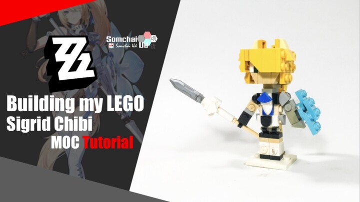 LEGO Zenless Zone Zero Sigrid Chibi MOC Tutorial | Somchai Ud
