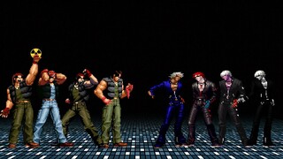 KOF MUGEN: TEAM RALF VS TEAM K'