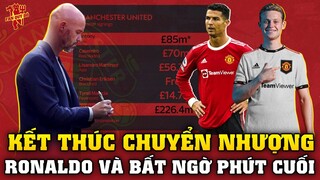 TIN BÓNG ĐÁ MU 31/8: CHỐT SỔ CHUYỂN NHƯỢNG, BẤT NGỜ PHÚT CUỐI, ANTONY KHIẾN RONALDO ĐIÊU ĐỨNG