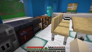 HEBI THỬ THÁCH 24 GIỜ KHÁM PHÁ NHÀ BÚP BÊ CỦA CHỊ MỀU TRONG MINECRAFT_MỀU TẶNG N