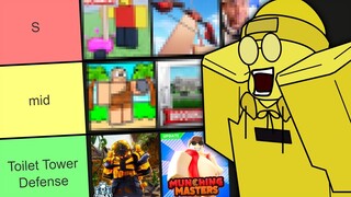RATING ROBLOX GAMES MADE BY YOUTUBERS