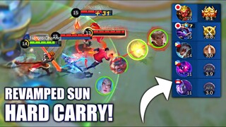 SUN REVAMPED HARD CARRY 2V8 SITUATION | MOBILE LEGENDS