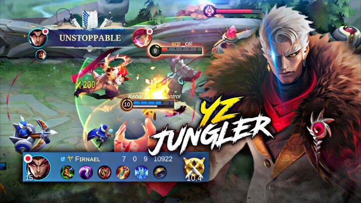 YZ EXP SUDAH BIASA? TERNYATA JADI JUNGLER KUAT JUGA🔥