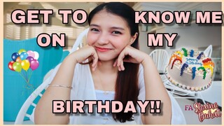 15 FACTS ABOUT ME! (BAKIT HINDI NAGSWIMSUIT SI FA SHAINE?) | FA Shaine Buhat