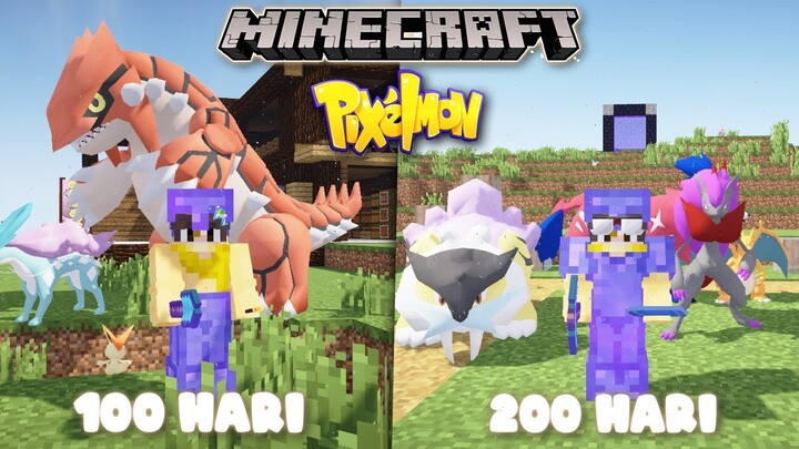 200 Hari di Minecraft tapi Pixelmon Only