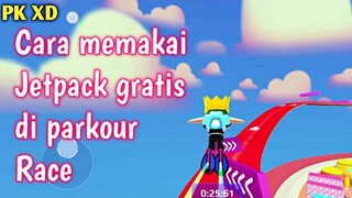 Memakai Jetpack di Parkour Race di PK XD Anniversary~Cara memakai Jetpack sepuasnya di PK XD