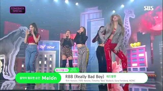 RBB (Really Bad Boy) (Inkigayo 181202)