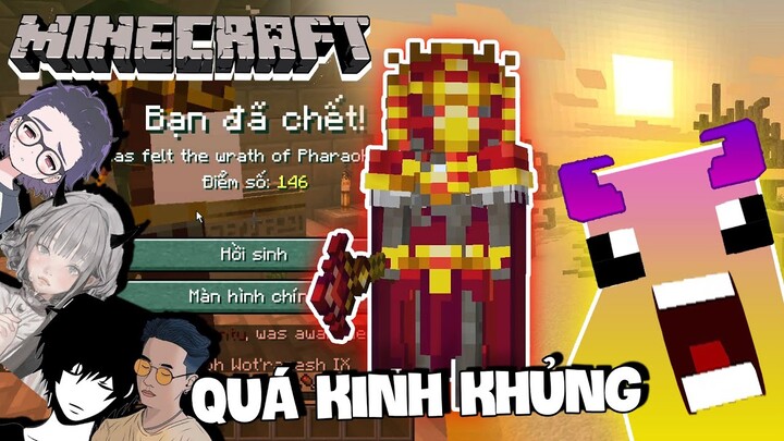 Minecraft | NDCG đối đầu với PHARAOH MẠNH NHẤT (/w GNDTT, Dương404, Duy Lê, Dxbie...)