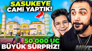 OYUNDA İLK! SASUKEYE HAYALİNDEKİ CAMİYİ YAPTIK!! 😱 (GÖRÜNCE ŞOK OLDU) | PUBG MOBILE