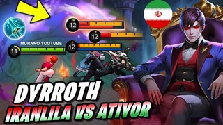 DYRROTH IRALNILARLA VS ATIYOR! Mobile Legends