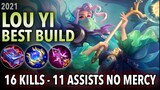 BEST MAGE BUILD RIGHT NOW. | MLBB | LOU YI BEST BUILD 2021 | LOU YI COMBO AND GAMEPLAY