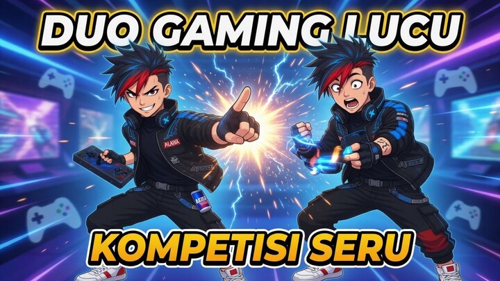 Duo Gaming Lucu – Playful Banter, Kompetisi Seru & Interaksi Hore Bareng Penonton