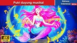 Putri duyung musikal 🧜‍♀️ Dongeng Bahasa Indonesia ✨ WOA Indonesian Fairy Tales
