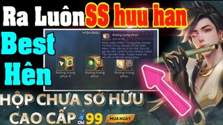 Lần Đầu tiên mở ra Trang Phục SS hữu hạn 0.47% với hộp rương cao cấp 99qh liên quân mobile