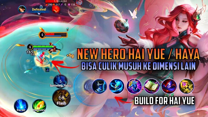 NEW HERO HAI YUE / HAYA - BISA CULIK MUSUH KE DIMENSI LAIN‼️- HONOR OF KINGS
