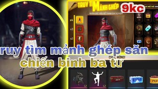 Free fire max| truy tìm mảnh ghép săn chiến binh ba tư sự kiện hút máu của garena