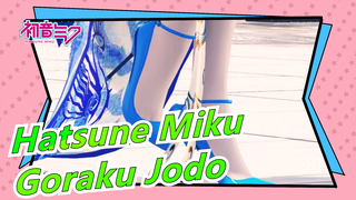 [Hatsune Miku MMD] Goraku Jodo - Miku Dalam Mantel Mandi