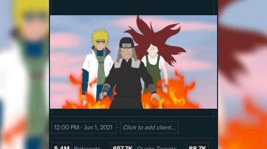when hiruzen goes to heaven #minato #narutoshippuden #trending #anime #kushina