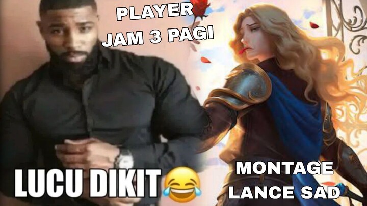 KERANDOMAN PLAYER JAM 3 PAGI + LAGI SAD😞