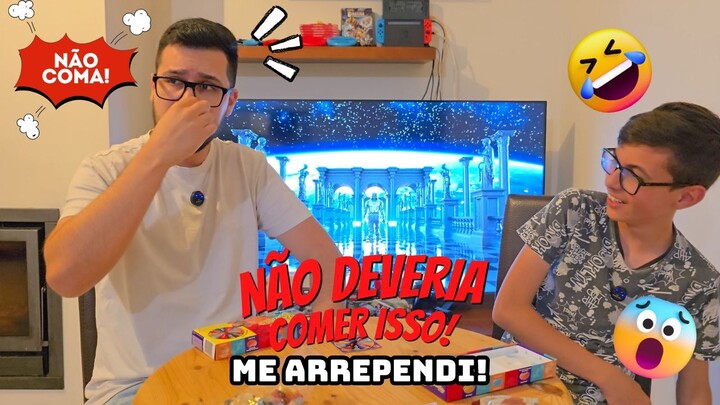 Fígado, Cebola e Meleca?! Provamos os feijões do Harry Potter!