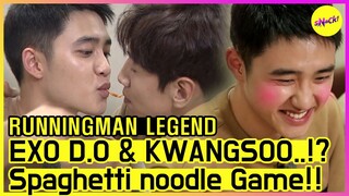 [RUNNINGMAN THE LEGEND] KWANGSOO & EXO D.O is KISSING...!?😨😨 (ENG SUB)