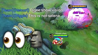 DIGGIE IS NOT SELENA