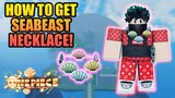 How To Get Shell Necklace/Seabeast Necklace in A One Piece Game
