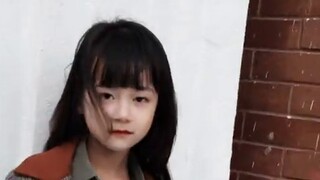 Grandma just picked up a few pieces of rags and made a "haute couture" outfit for the child, and he 