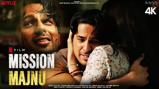 Mission Majnu  Full Movie  Sidharth Malhotra, Rashmika Mandanna .Romantic Movie,Comedy movie