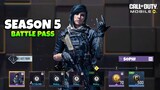 😍 Season 5 Battle Pass Characters & Guns COD Mobile | CODM S5 Leaks